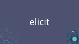 elicit
 