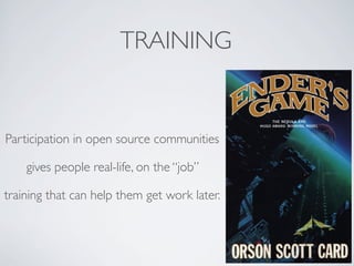 Lessons about Community from Science Fiction - LinuxCon Chicago