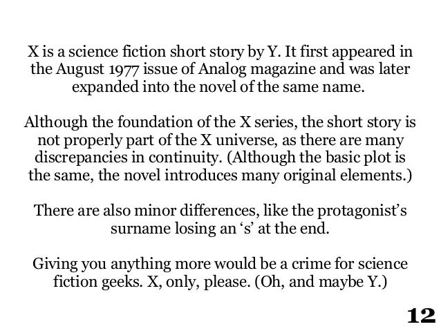 fiction