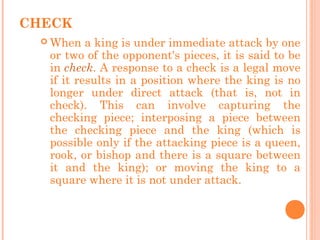 Sci-Math Chess Rules and Mechanics | PPT