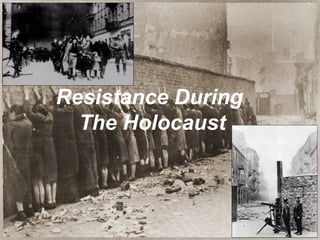 Resistance During  The Holocaust 