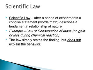 Succinct Statement Example Sci 1010 chapter 1 | PPT