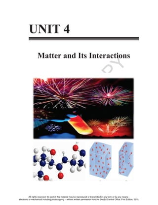 Science 10 Learner’s Material Unit 4 | PDF