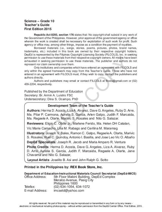 Sci10 Tg U2 - 