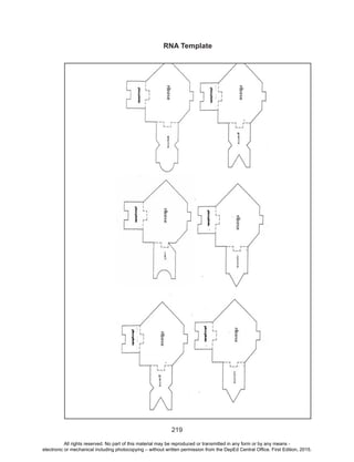 D
EPED
C
O
PY
219
RNA Template
All rights reserved. No part of this material may be reproduced or transmitted in any form or by any means -
electronic or mechanical including photocopying – without written permission from the DepEd Central Office. First Edition, 2015.
 