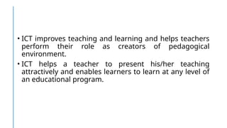 Technology for Teaching and Learning 2 - Handouts | PPTX