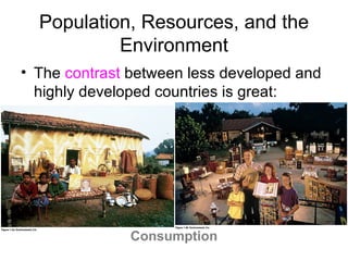 Population, Resources, and the Environment ,[object Object],Consumption 