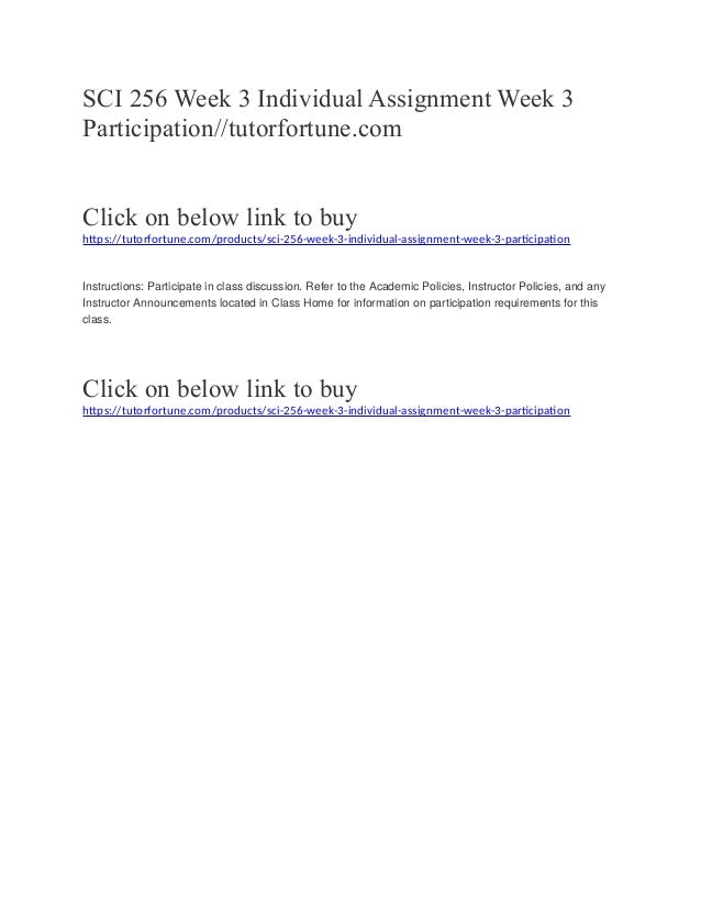 Sci 256 individual assignment essay example 04 picture