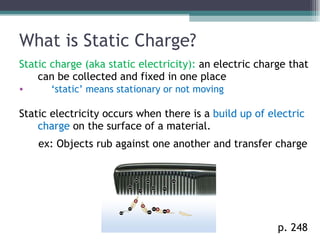 Sci 9 Lesson 1 April 28 - Static Charge