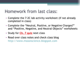 Homework from last class: ,[object Object],[object Object],[object Object],[object Object],[object Object]