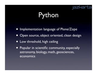 Scientific Collaboration with Plone: Sharing Bibliographies,   Papers, Discussions