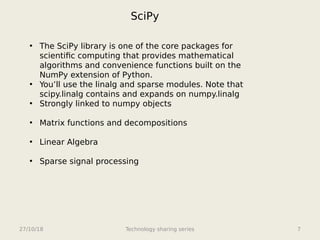 Sci computing using python | PPT