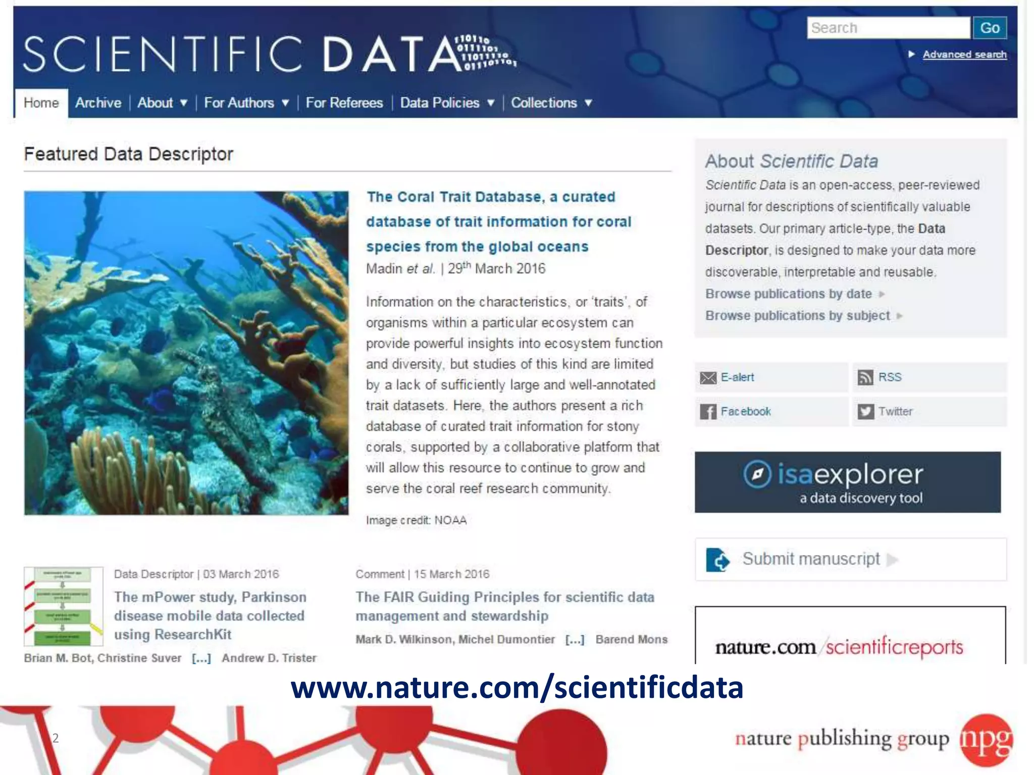 2
www.nature.com/scientificdata
 