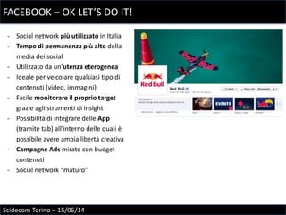 Scidecom Torino - Social Network (Strategy, Tips and Case Studies)