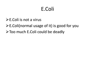 The virus will send chemicals(genetic info) into the cell.