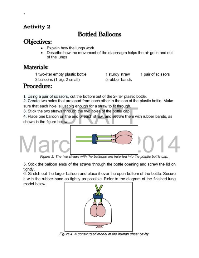 bottled balloons