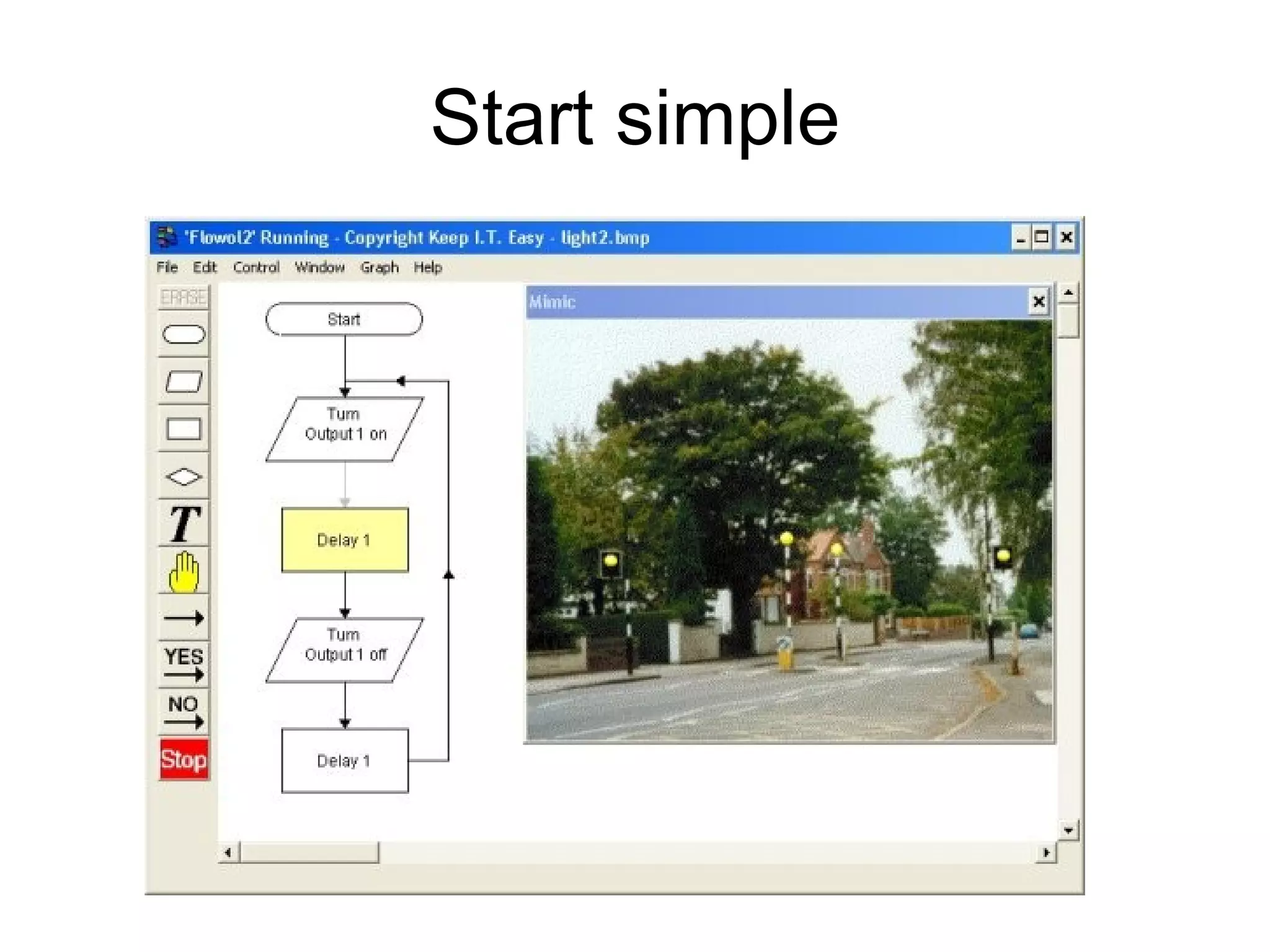 Start simple 