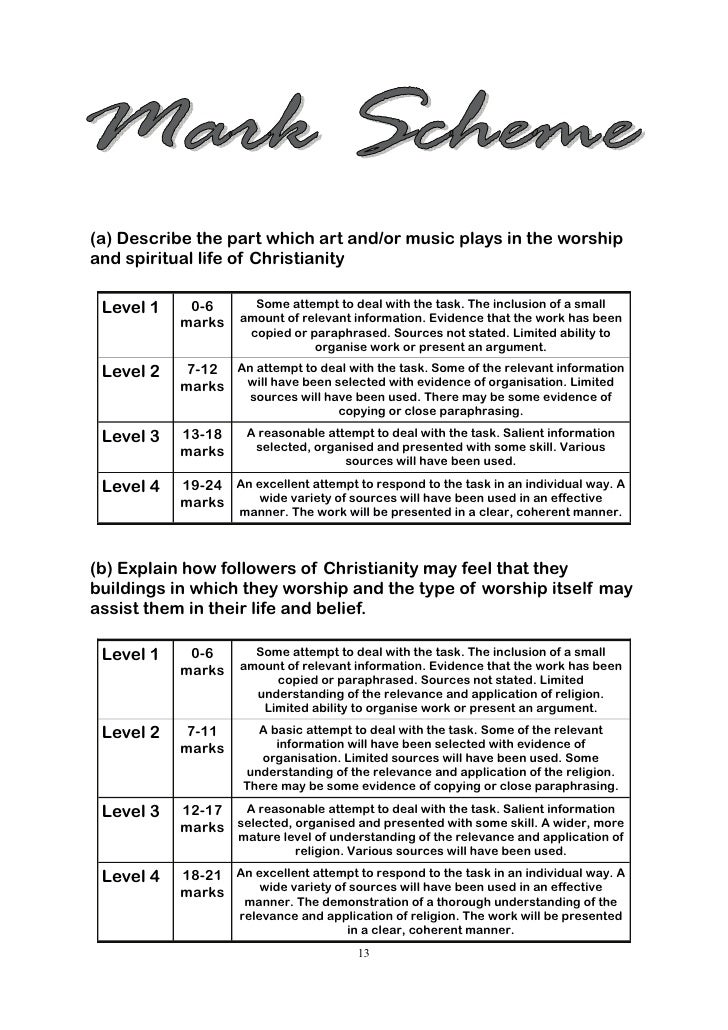Religion curriculum picture