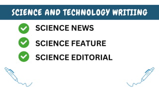 Science-and-Technilogy-Writing for Journalism | PDF