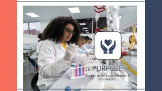 PURPOSE
You can enter a subtitle here if
you need it
 