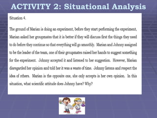 ACTIVITY 2: Situational Analysis

 