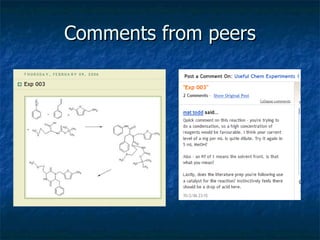 Comments from peers 