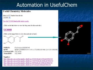 Automation in UsefulChem 