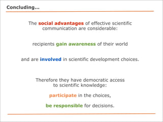 Science Communication
