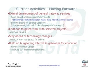 Science Gateways and Their Tremendous Potential for Science and Engineering