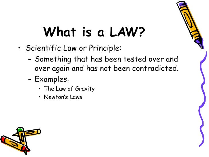 science is notes scientific laws