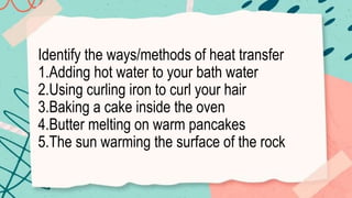 powerpoint presentation about Heat for science grade 4 | PPTX