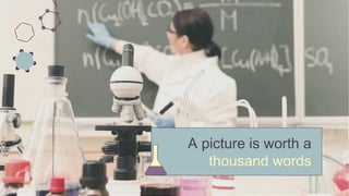 A picture is worth a
thousand words
 