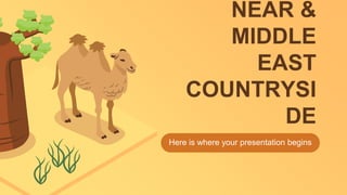 NEAR &
MIDDLE
EAST
COUNTRYSI
DE
Here is where your presentation begins
 