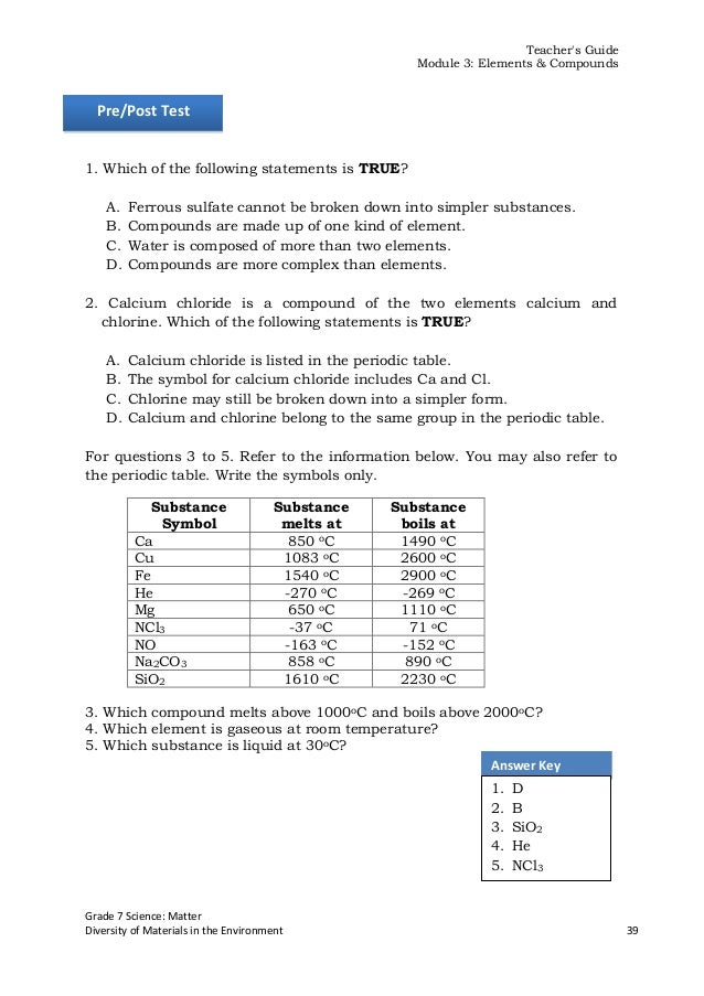 Science Tg g7