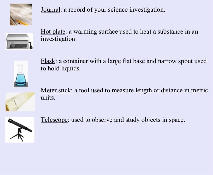 science tools scientist tools