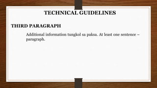 Guide on how to write science and Technology features | PPTX