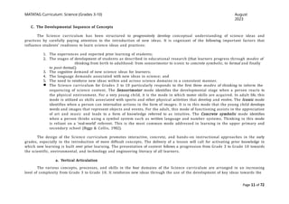 Comprehensive Overview of the MATATAG K to 10 Science Curriculum in the ...