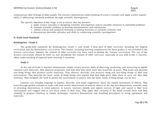Comprehensive Overview of the MATATAG K to 10 Science Curriculum in the ...