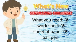 What you need: 
work sheet 
sheet of paper 
ball pen
 