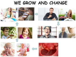 WE GROW AND CHANGE
 