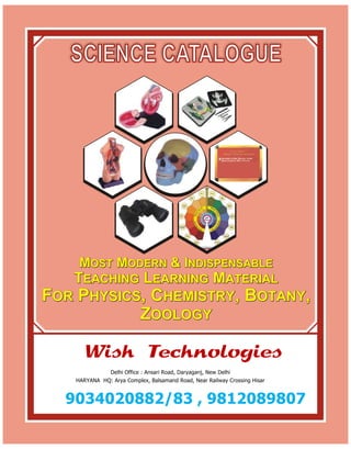 Science Catalog Scientific Instrument School Science Lab Manufacturer | PDF