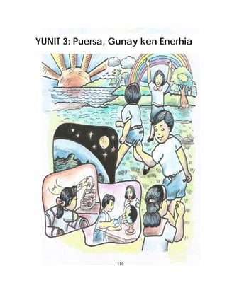 YUNIT 3: Puersa, Gunay ken Enerhia 
119 
 