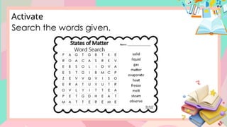 Search the words given.
Activate
 