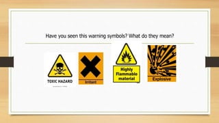 Have you seen this warning symbols? What do they mean?
 