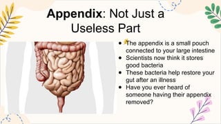 Appendix Useless SCIENCE5 Q2 1B. identify from pictures and labeled diagrams the parts ...