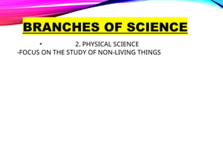 Science Import SCIENCE 7 INTRODUCTION IN SCIENCE AND IMPORTNACE.ppt