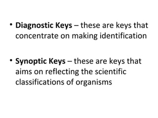 Dichotomous Key | PPT