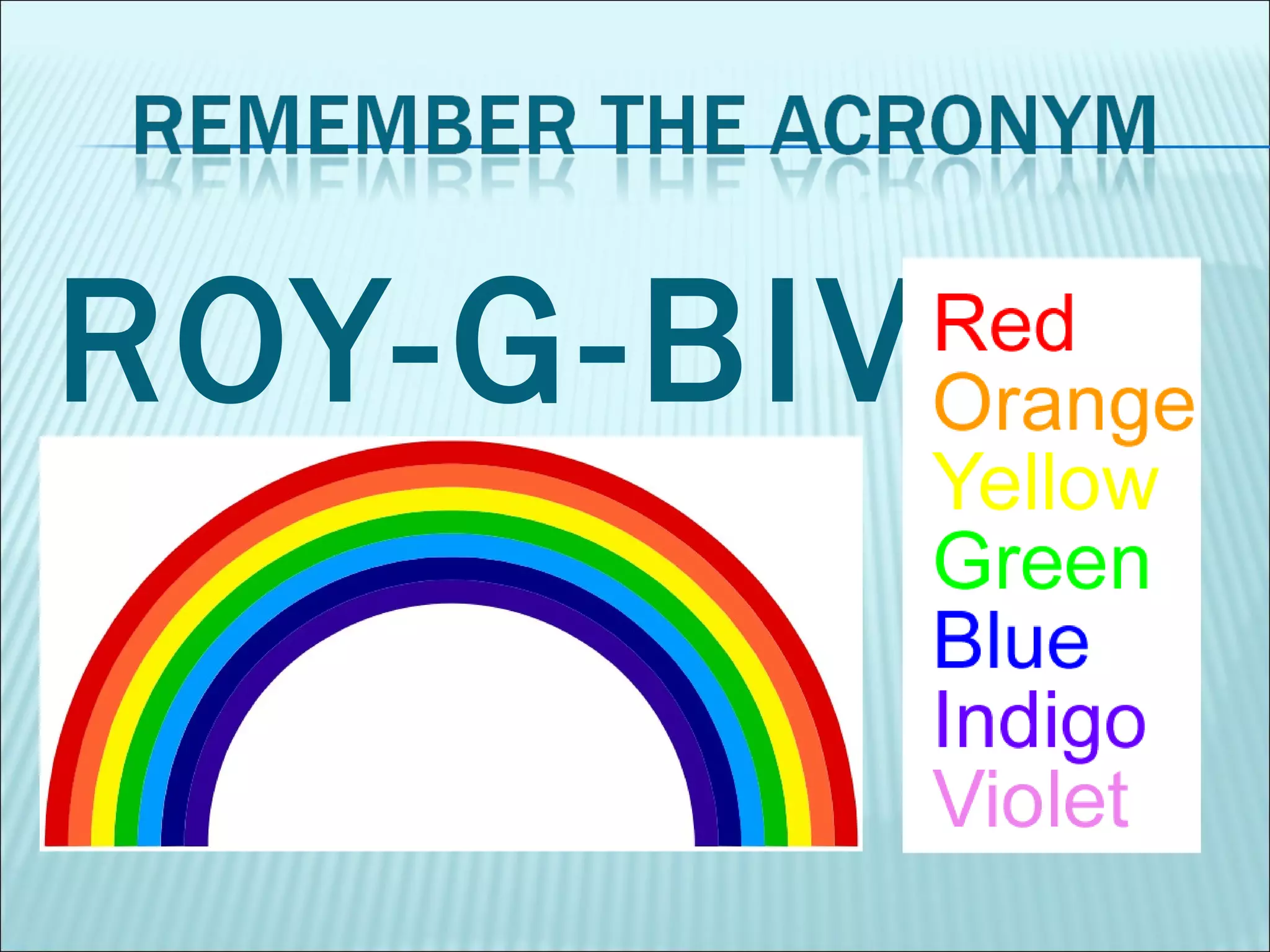 ROY-G-BIV 
