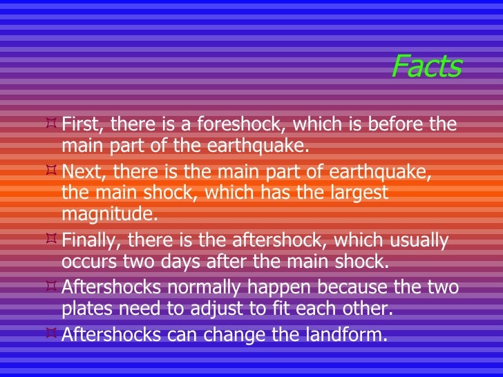 Science Aftershock
