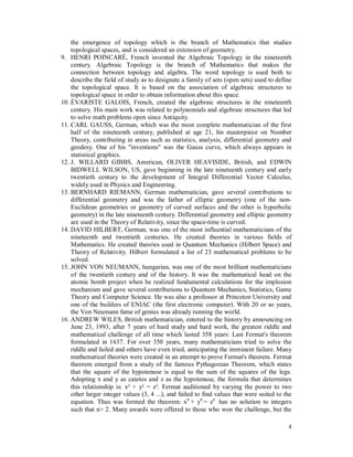 Science and contribution of mathematics in its development | PDF